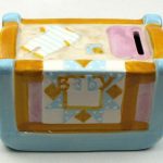Baby Crib Money Bank